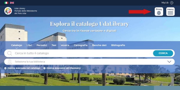 Aggiornamento del servizio Ezproxy