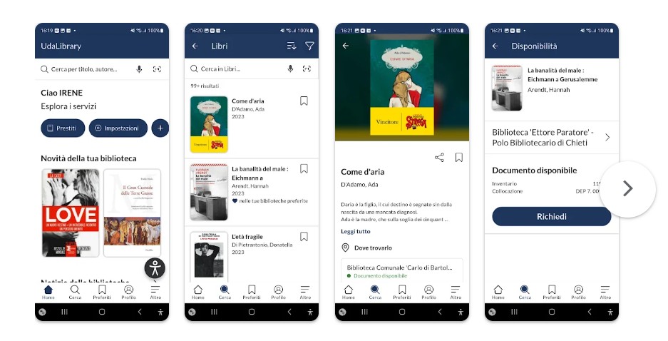 Nuova APP Udalibrary